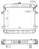 NRF 501277 Radiator, engine cooling